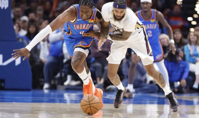 进步巨快球员 雷霆杰伦-威廉姆斯常规赛数据逐年增长